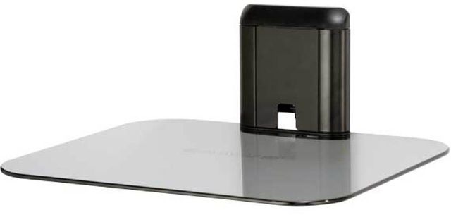 Sanus® Vertical Series Black On-Wall AV Shelf 2