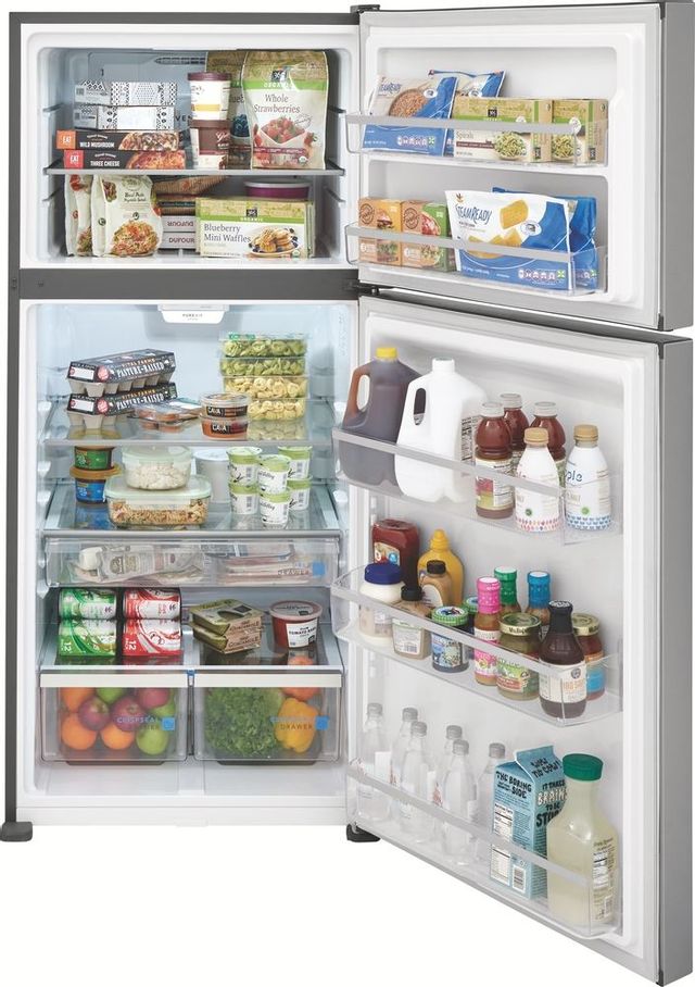 Frigidaire Professional® 20.0 Cu. Ft. Smudge-Proof® Stainless Steel Top Freezer Refrigerator-2