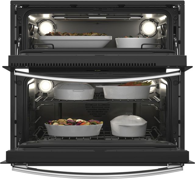 GE Profile™ 30" Stainless Steel Built In Twin Flex Convection Wall Oven 2