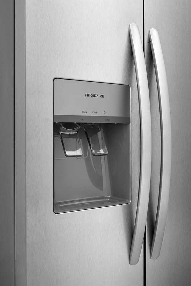 Frigidaire® 22.2 Cu. Ft. Stainless Steel Standard Depth Side-by-Side Refrigerator 3