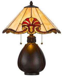 Cal® Lighting & Accessories Tiffany Dark Bronze Table Lamp