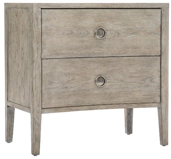 Bernhardt Albion Pewter Nightstand 