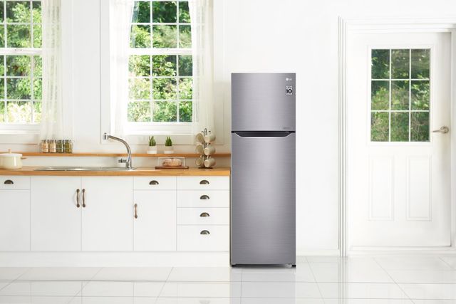 LG 11.1 Cu. Ft. Stainless Steel Top Freezer Refrigerator 9