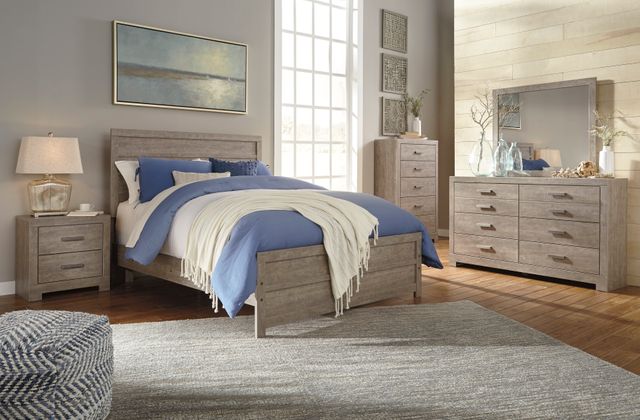 Signature Design by Ashley® Culverbach 2-Piece Gray Full Panel Bed Set-3