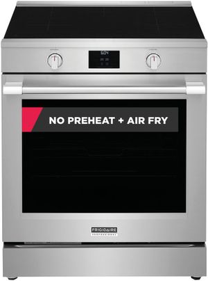 Frigidaire Professional® 30" Smudge-Proof® Stainless Steel Freestanding Induction Range 