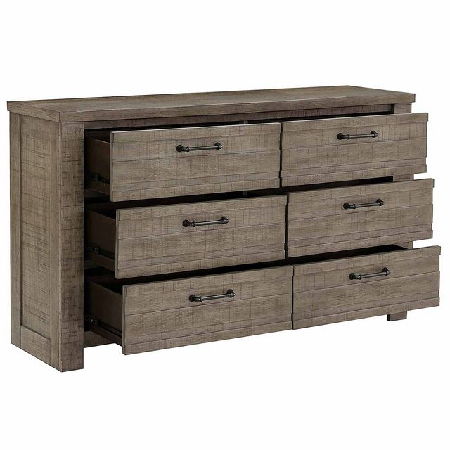 Samuel Lawrence Furniture Ruff Hewn Grey Dresser-2