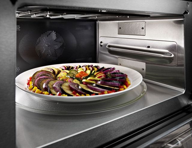 KitchenAid® 27" Stainless Steel Oven/Micro Combo Electric Wall Oven 1
