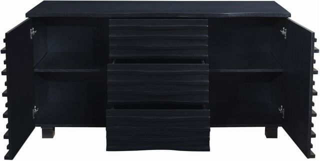 Coaster® Stanton Black 3-Drawer Rectangular Server-1