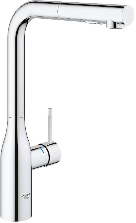 Grohe Essence StarLight Chrome Single-Handle Kitchen Faucet