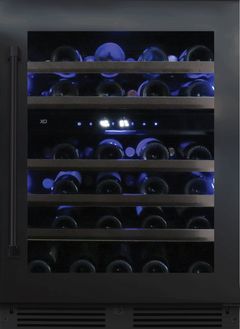 XO 24'' Black Stainless Steel Built In Wine Cooler