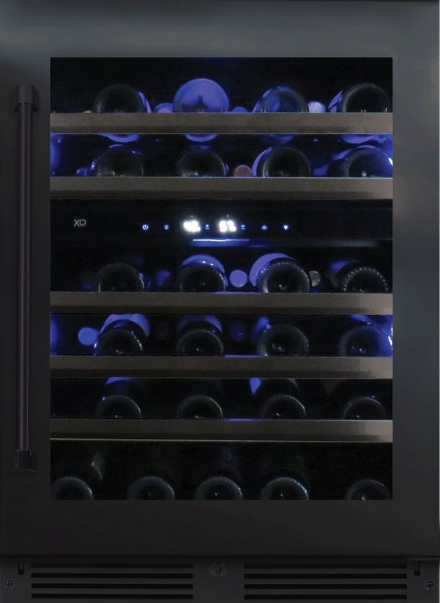 XO 24'' Black Stainless Steel Built In Wine Cooler | Orville's Home ...