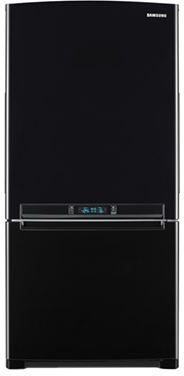 Samsung 20 Cu. Ft. Bottom Freezer Refrigerator-Black 0