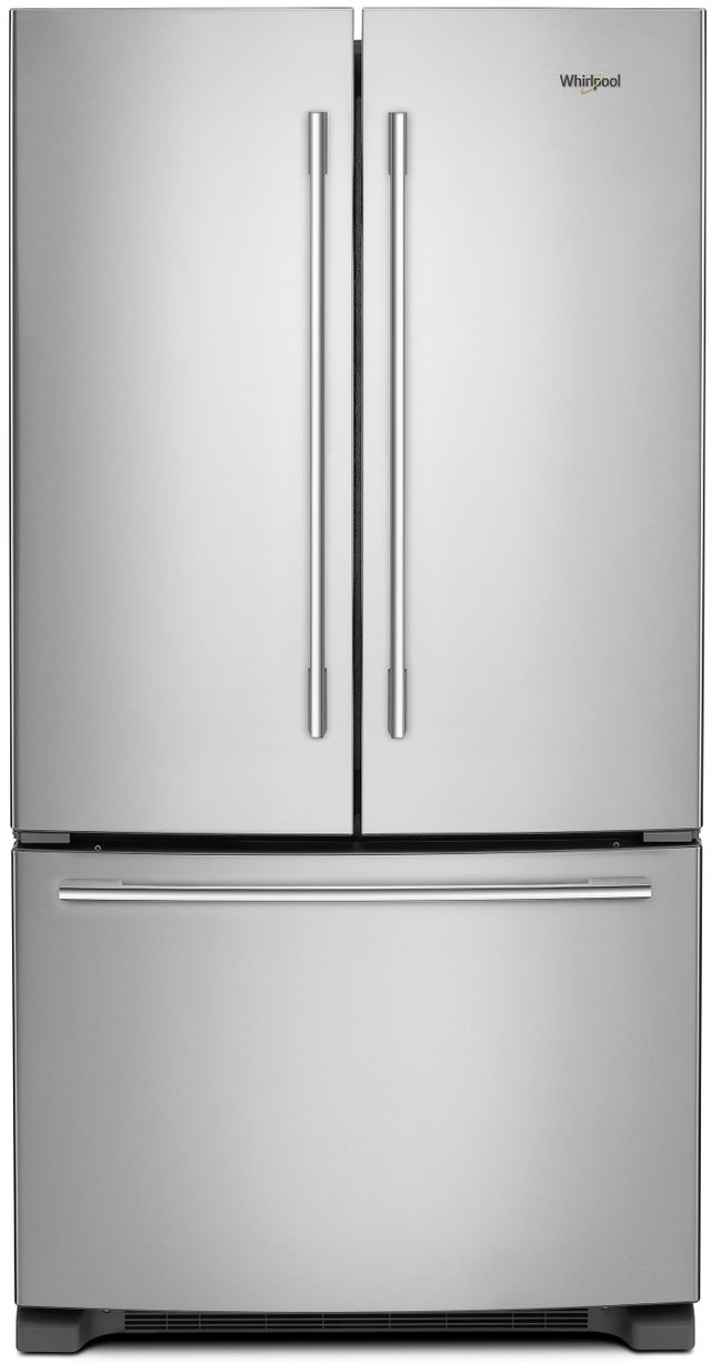 Whirlpool® 25.2 Cu. Ft. French Door Refrigerator-Fingerprint Resistant ...