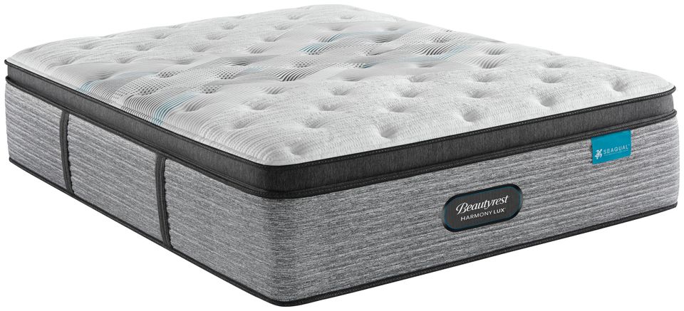 beautyrest harmony lux carbon plush pillow top mattress