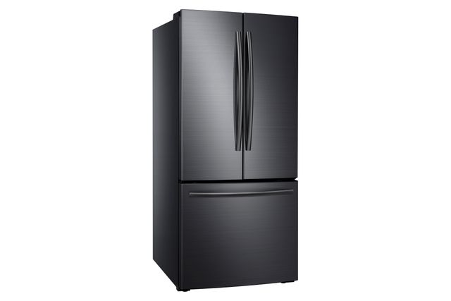 Samsung 21.6 Cu. Ft. Fingerprint Resistant Black Stainless Steel French Door Refrigerator 5