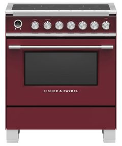 Fisher & Paykel Series 9 30" Red Induction Range