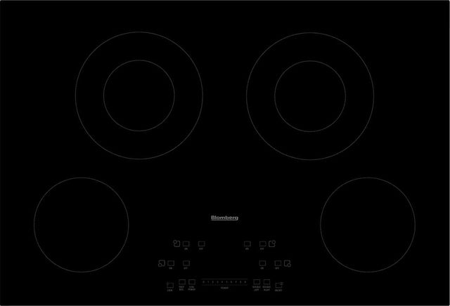 Blomberg® 30" Black Electric Cooktop-0