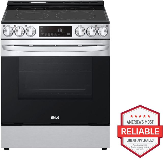 LG Electric Double Oven Slide-In Range