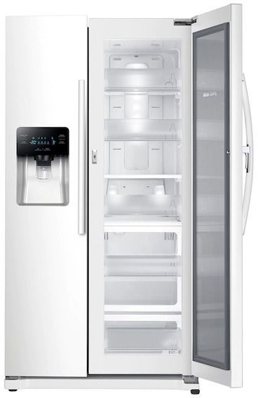 Samsung 24.7 Cu. Ft. White Side-By-Side Refrigerator 6