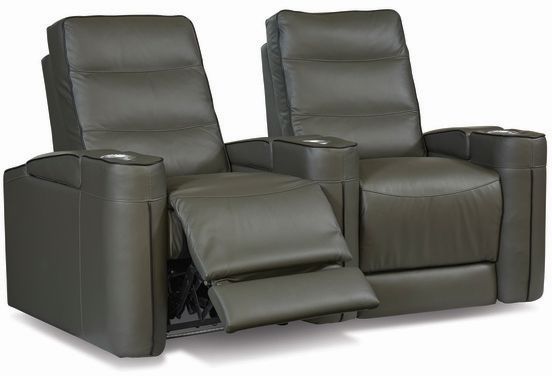 Palliser® Furniture Beckett Gray Reclining Theater Seating Set
