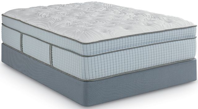 Scott Living™ by Restonic® Aspen Wrapped Coil Plush Euro Top Mattress ...