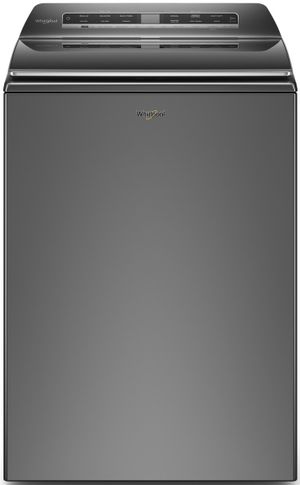 Whirlpool® 5.4 Cu. Ft. Chrome Shadow Top Load Washer