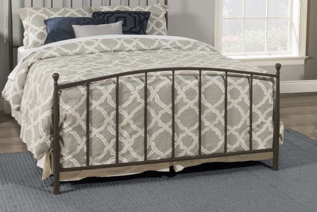Hillsdale Furniture Warwick Gray Bronze Queen Bed-2