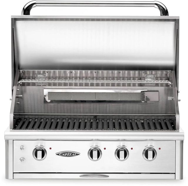 Capital Cooking Precision Series 36" Stainless Steel Built In Grill 0