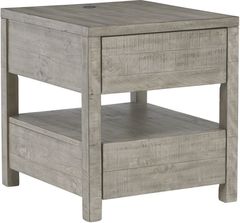 Signature Design by Ashley® Krystanza Weathered Gray End Table