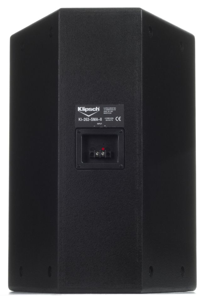 Klipsch® Profesional Black KI-262-SMA-II 12" 2-Way Trapezoidal Loudspeaker 9