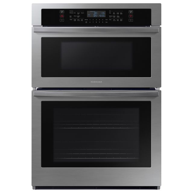 Samsung 30" Stainless Steel Microwave Combination Wall Oven-0