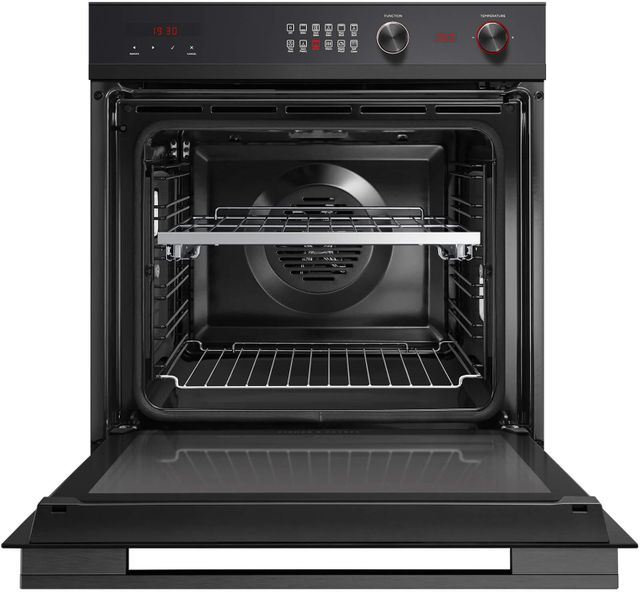 Fisher & Paykel Series 9 24" Black Electric Built In Single Oven 1