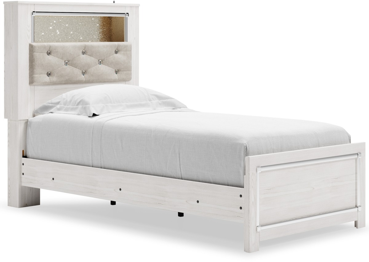 Signature Design by Ashley® Altyra White Twin Panel Bookcase Bed