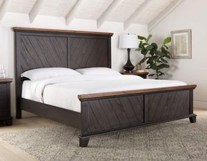 Steve Silver Co. Bear Chocolate Panel Queen Bed