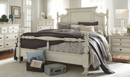 Liberty High Country 5-Piece Antique White Bedroom Set-0