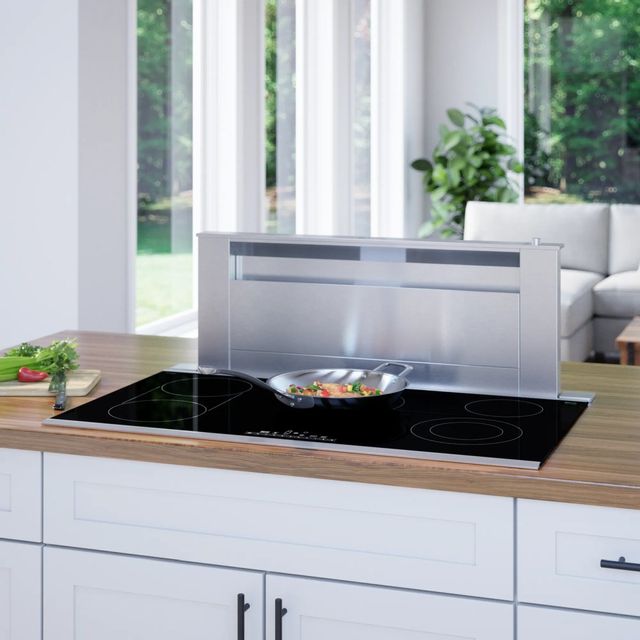 Bosch 800 Series 36" Black/Stainless Steel Electric Cooktop 7