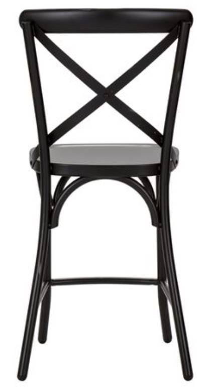 Liberty Vintage Black X Back Counter Chair - Set of 2-3