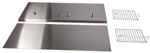 JennAir® 48" Stainless Steel Backsplash Kit with Shelf 