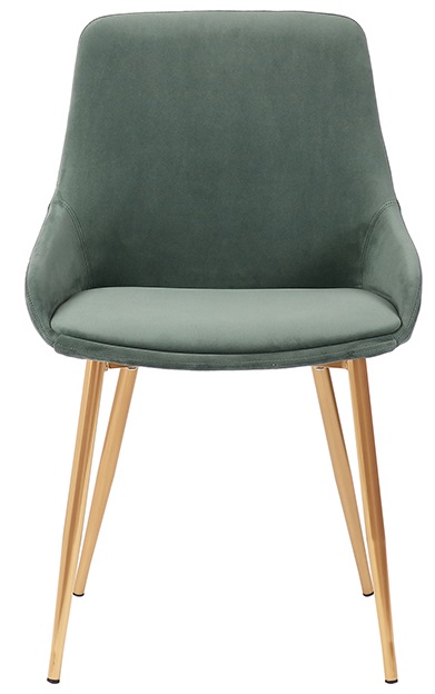 sage velvet dining chairs