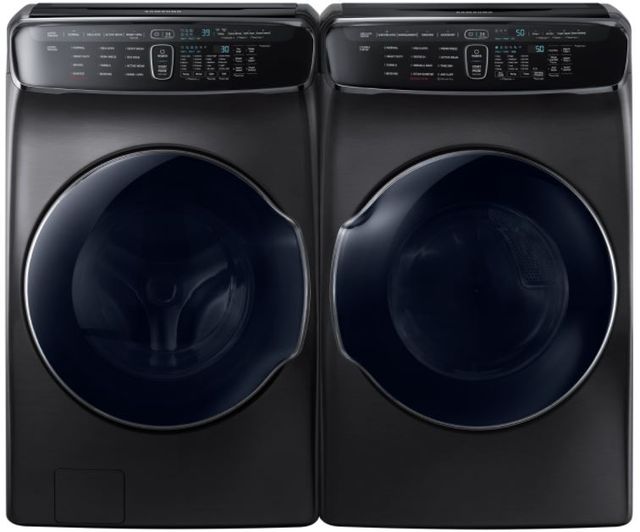 Samsung Black Front Load Laundry Pair