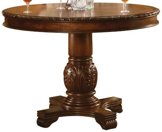 ACME Furniture Chateau De Ville Brown Dining Table | Lacks Furniture ...