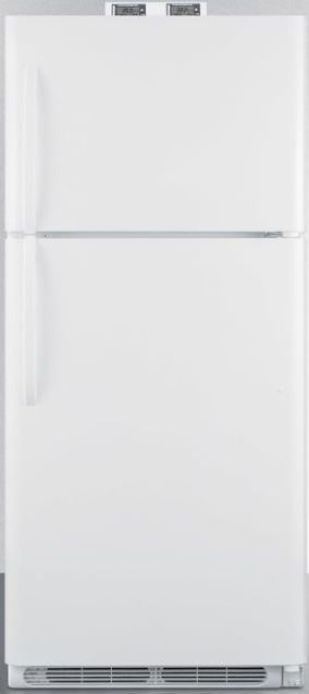 Summit® 20.6 Cu. Ft. White Top Freezer Refrigerator