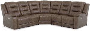 Palliser® Furniture Leighton 5-Piece Reclining Sectional Sofa Set