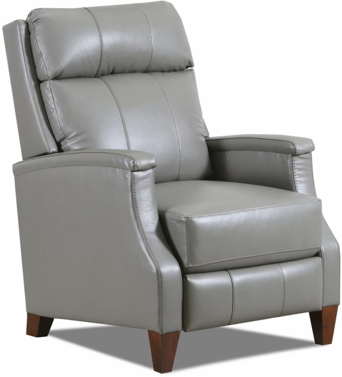 lane high leg leather recliner