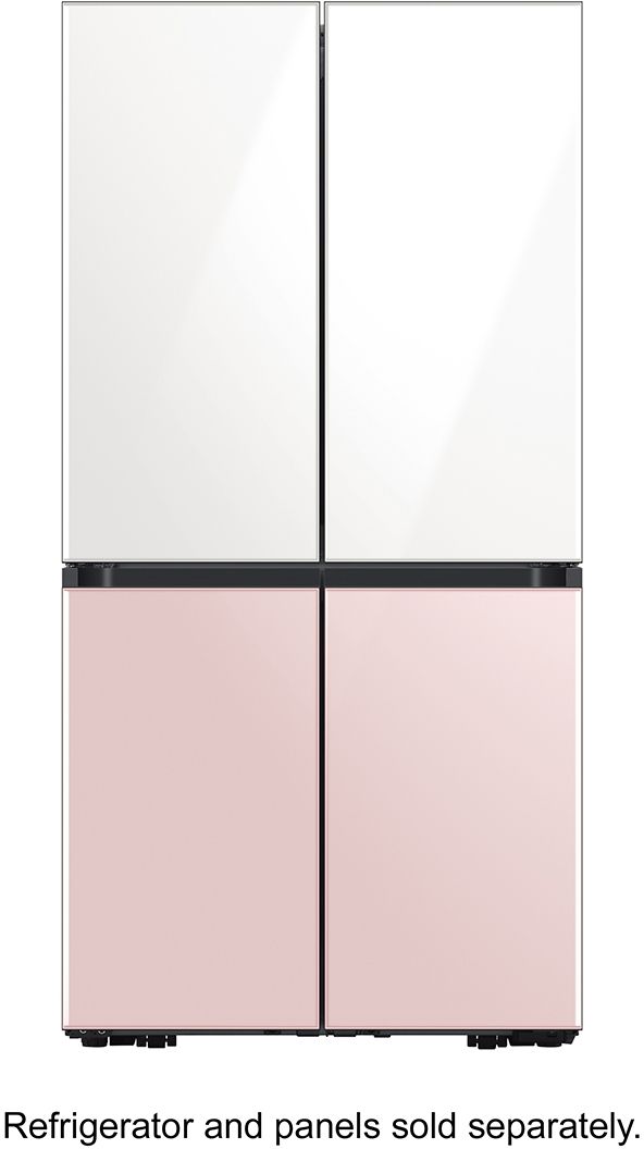 Samsung BESPOKE White Glass Refrigerator Top Panel 55