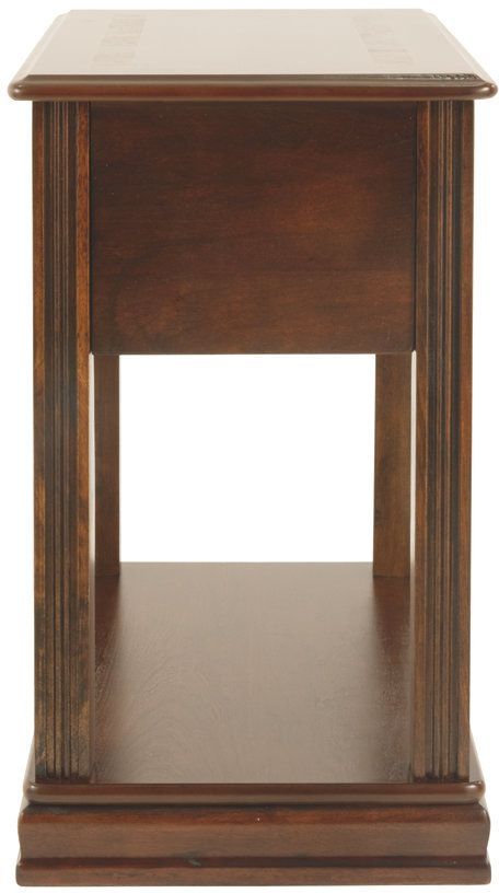 Signature Design by Ashley® Breegin Brown Chair Side End Table 10