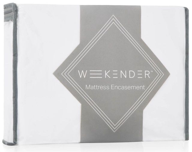 Weekender® 360° Encasement White Queen Mattress Protector 0