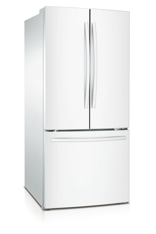 Samsung 21.6 Cu. Ft. White French Door Refrigerator 3