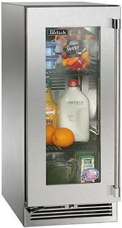 Perlick® Signature Series 2.8 Cu. Ft. Stainless Steel Compact Refrigerator