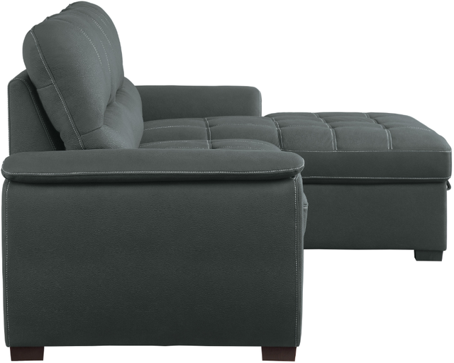 Homelegance Andes 2 Piece Gray Sectional 2